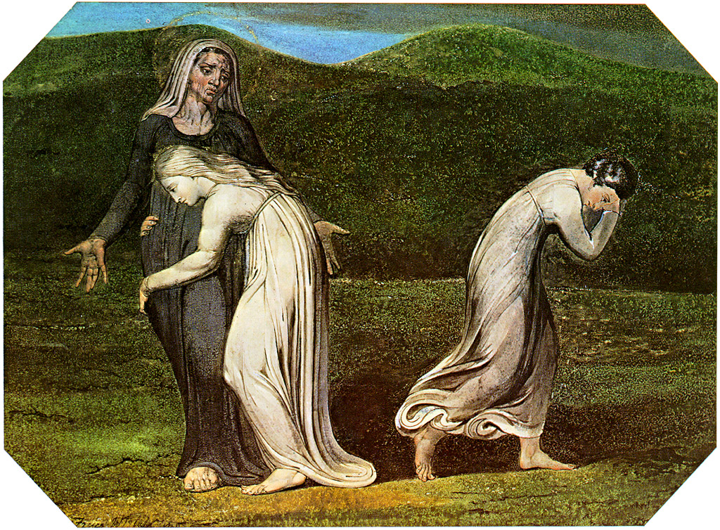 Blake-Naomi-entreating-Ruth-Orpah